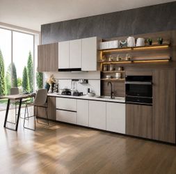 Modern kitchen cabinets