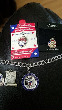 Bicentennial Charm Bracelet with Charms
