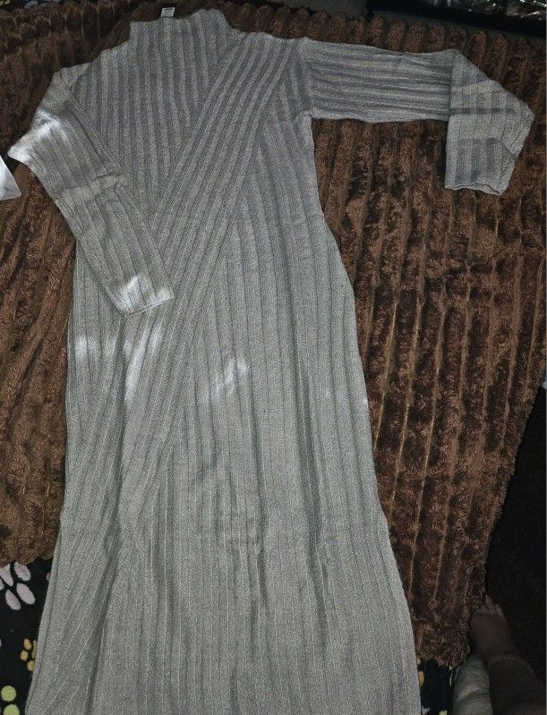Grey Sweater Dress 2x