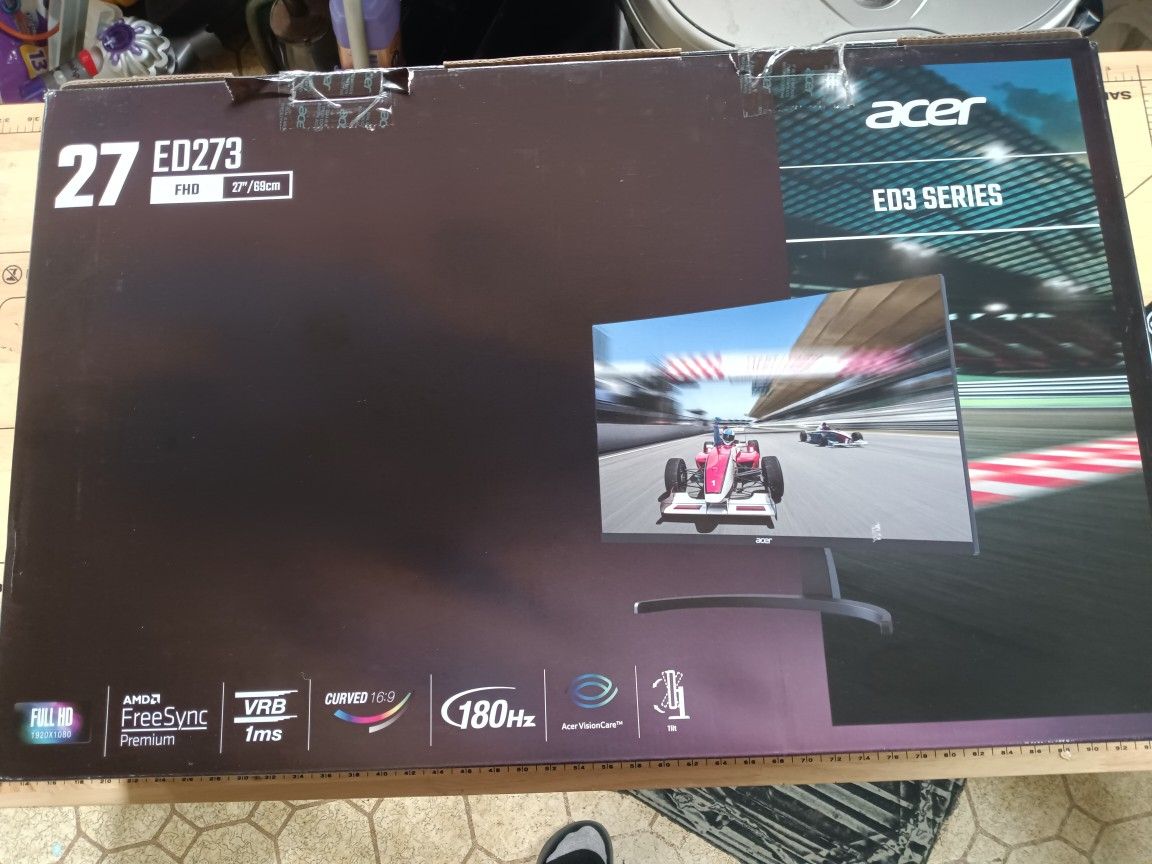 Acer 27" Curved Gaming Monitor