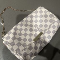 Louis Vuitton Damier Azure Bag AUTHENTIC with Code