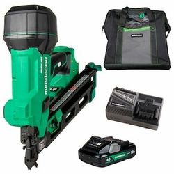 Metabo HPT Multi-Volt 3-1/2-in 30 -Degree Cordless Clip head/Roundhead Framing Nailer (Battery Included and Charger Included)