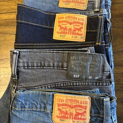 Men’s Levi’s Jeans Size 36x30 (great condition) $20 Each