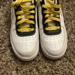 Nike Air Force 1 I Don’t Gold Links Zebra Print'