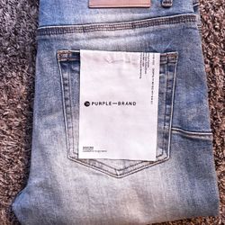 Purple Jeans Size 32