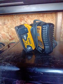 DeWalt batteries and charger