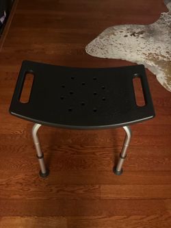 Shower Bath Bench Seat with Aluminum Legs