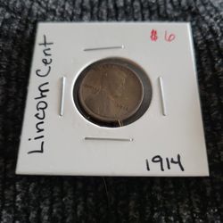 1914 Lincoln Wheat Cent 