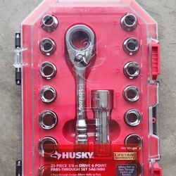 New Husky 30pcs Socket Set