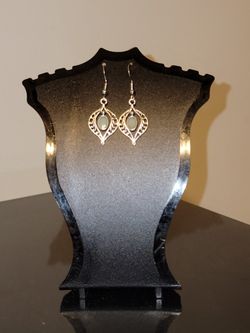 Silvery Earrings