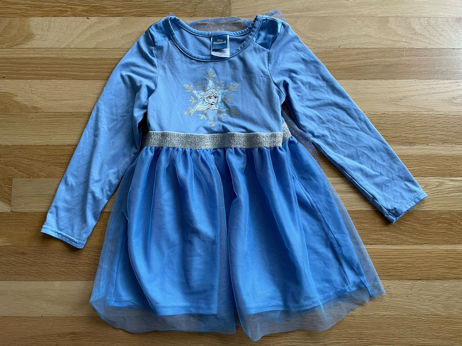 Elsa Frozen Costume - Toddle Dress Size 3T 4T
