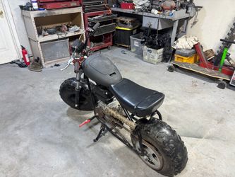 Coleman Baja mini bike 212 modded