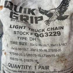 Snow chains- Quik Grip