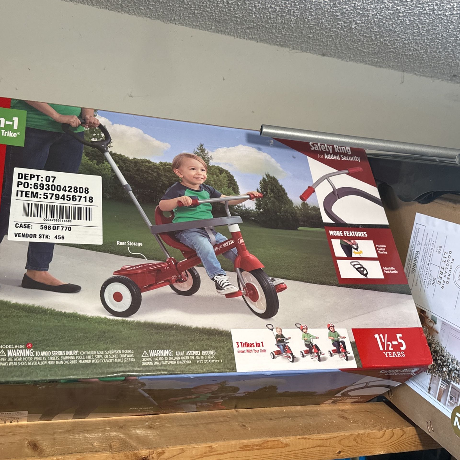 3-in-1 Radio Flyer Stroll N’ Trike