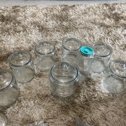 Glass Jars. 