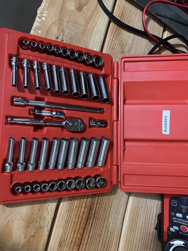 Snap on 1/4” ratchet/socket set for Sale in Peoria, AZ OfferUp