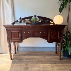 Vintage Solid Mahogany Sideboard/Credenza