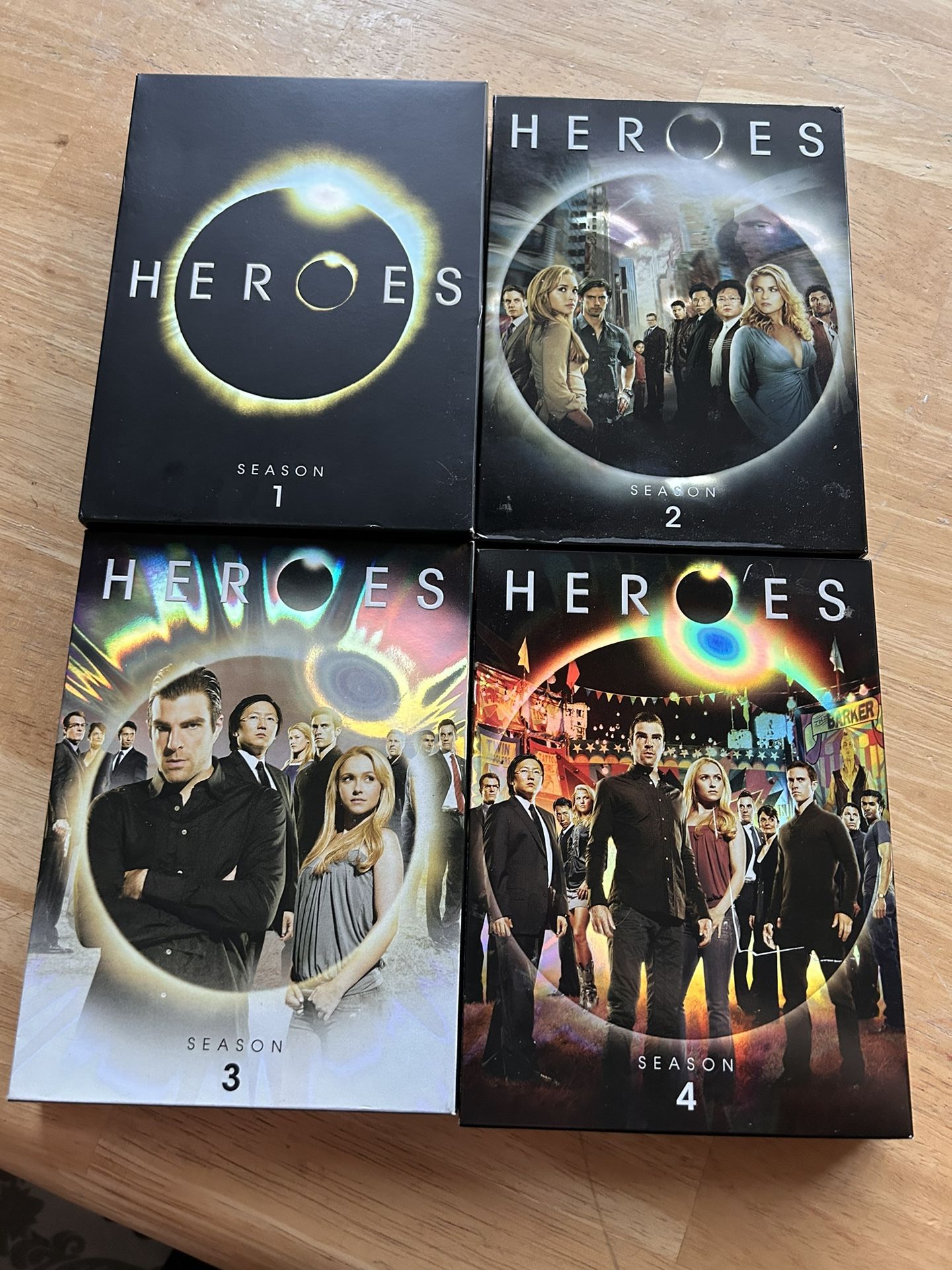 Heroes DVD Complete Series Season 1-4