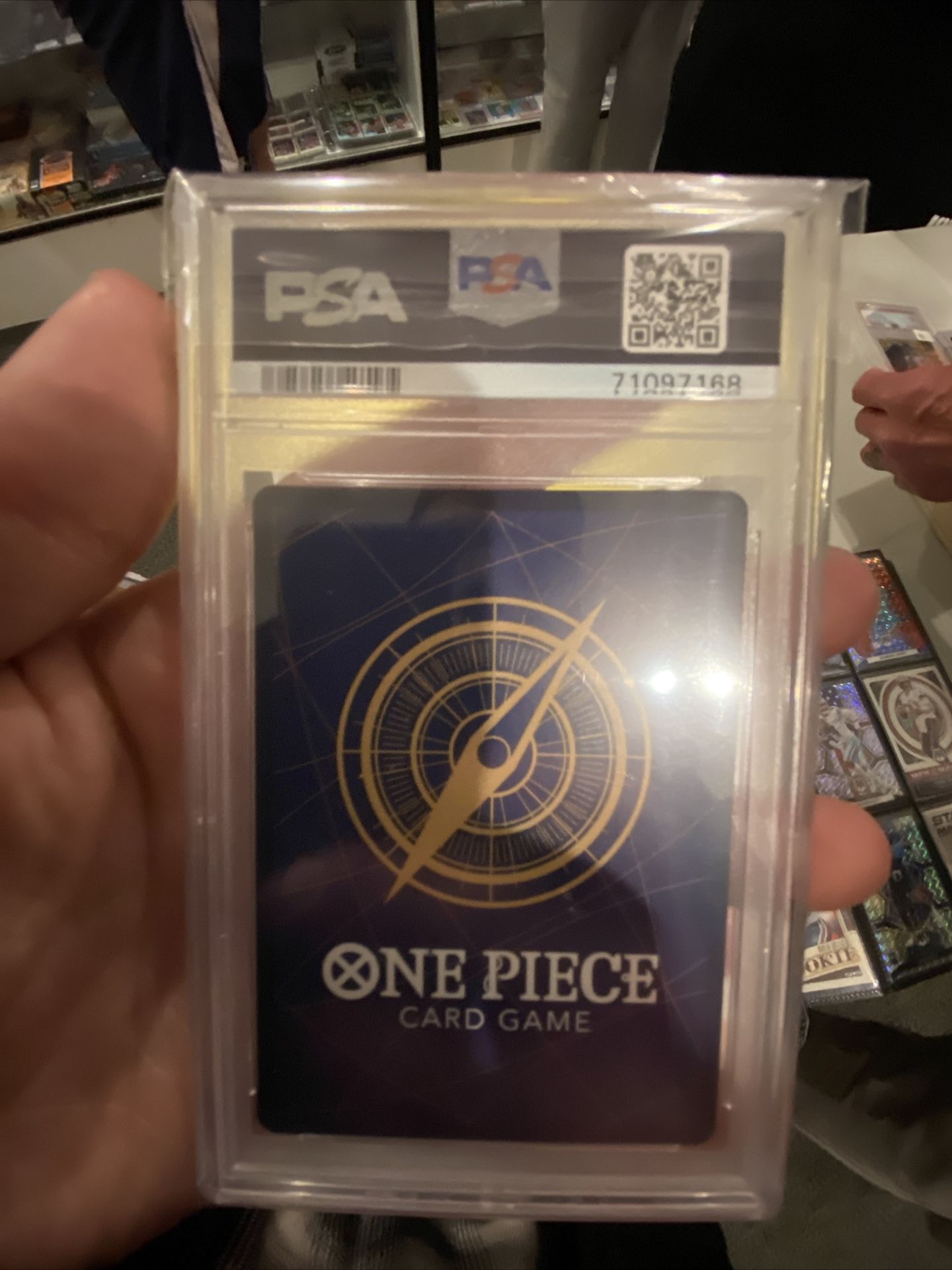 One Piece Romance Dawn PSA 10 Mint Shanks Manga Art