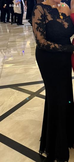 Very Elegant Black Dress Size Large