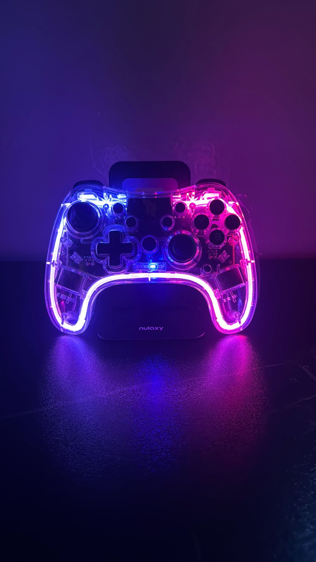 Clear LED Wireless Nintendo Switch Controller