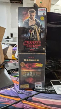 Stranger Things Seasons 1 & 2 VHS Collector's Edition Blu-ray Target Exclusive SEALED