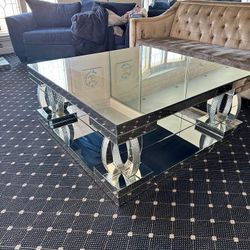 Glass Console Table, Side Table, Same Day Delivery , No Credit Needed