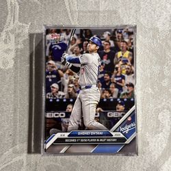 2024 TOPPS NOW Shohei Ohtani 722 Dodgers Becomes 1st Member Of 50/50