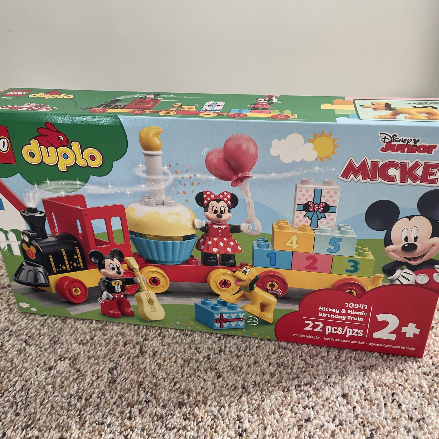 LEGO DUPLO Disney Mickey & Minnie Mouse Birthday Train