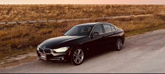 2018 BMW 3 330E Series Black Sedan