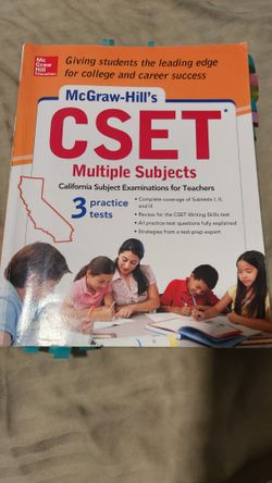 Cset Multiple Subject Study Guide