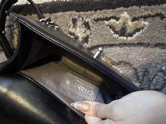 Black Quilted Flap Chain Shoulder Bag