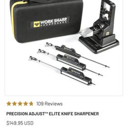Work Sharp Knife Sharpeners, Precision Adjust™ ELITE Knife Sharpener