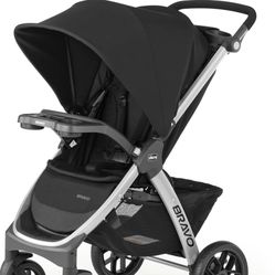 Chicco Bravo Quick-Fold Stroller - Black
