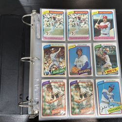 Binder of Vintage 1980 Topps Baseball Cards! for Sale in Rockville, MD -  OfferUp