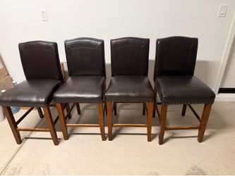 4 Chairs for high table or bar stool setup