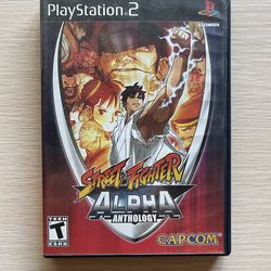 PS2: Street Fighter Alpha Anthology