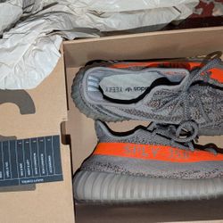 Adidas Yeezy 350 V2 Gray Orange