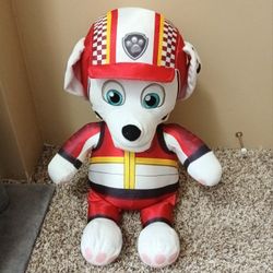 PAW PATROL large stuffed Marshall plushie toy 