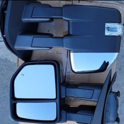 15-18 Ford F150 Towing Mirrors Espejos Retrovisores 