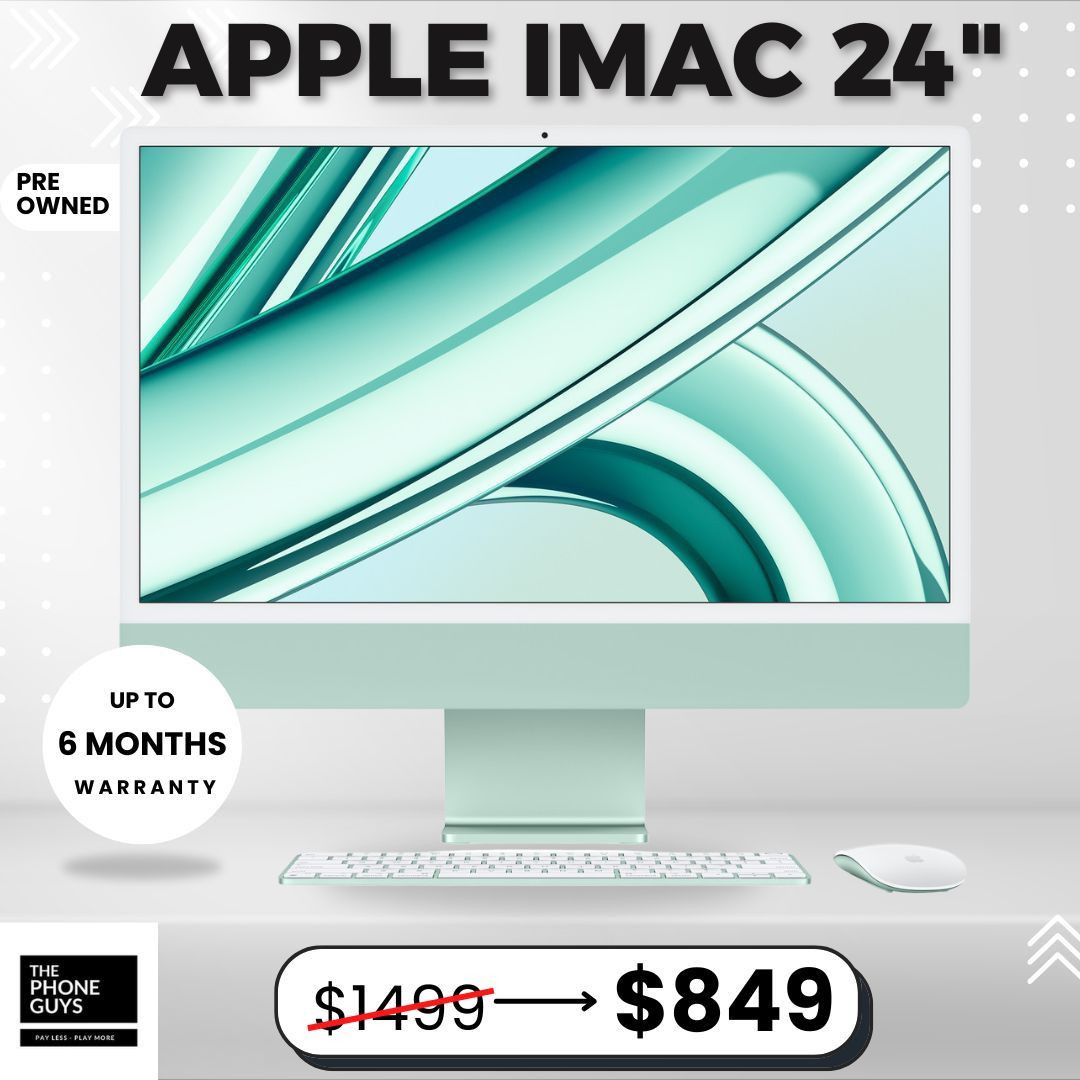 🖥️ iMac 24” Retina 4.5K (Usado) – Desde $849 | Ahorra 45% 💸