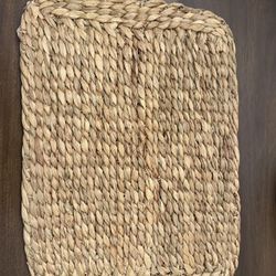 Placemats, water hyacinth. Set Of 10