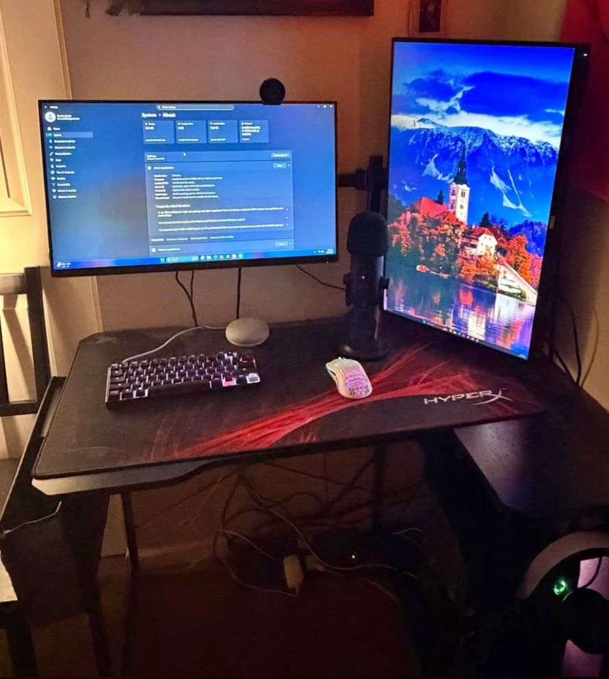 Full PC Gaming Setup 
