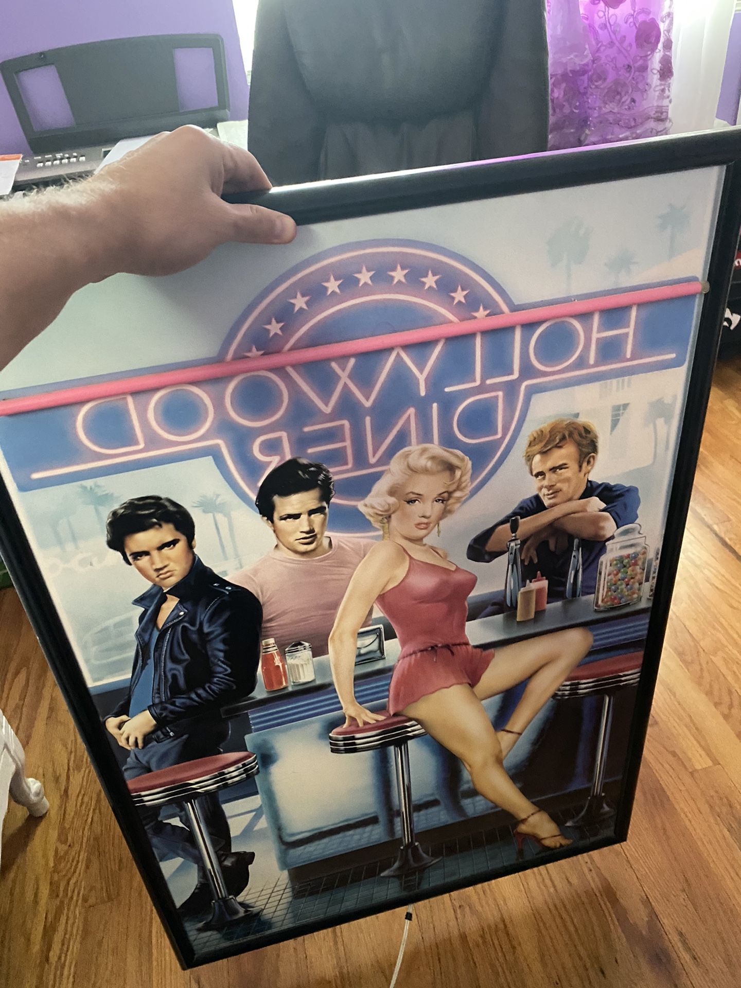 Hollywood Diner Poster