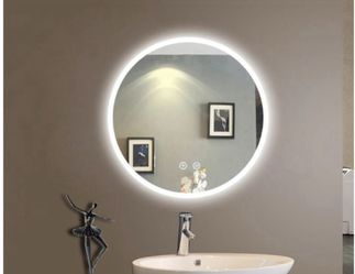 Ketcham ORB-30P 30" x 30" Orbit + LED Mirror