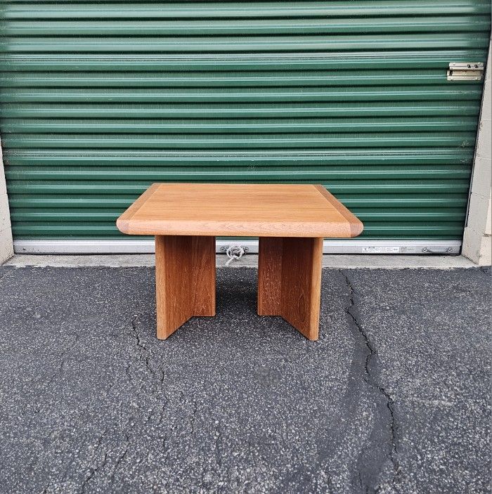 Vintage Danish Vejle Stole Teak Low Profile Coffee Table Scandinavian Mid Century Made in Denmark