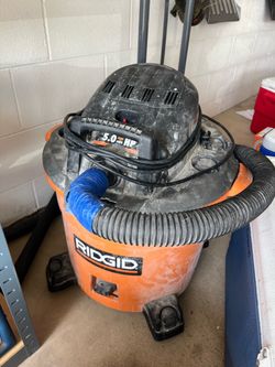 RIDGID 5.0 HP Wet/Dry Shop Vacuum