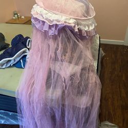 Pabellon Para Cama Chica De Niña 