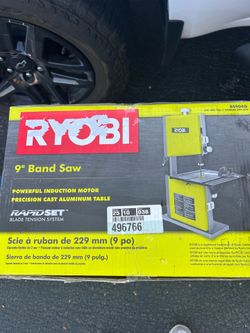 Ryobi 9” Band Saw new in box