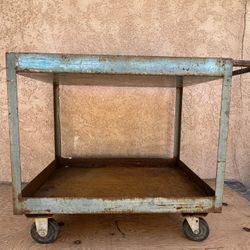 Metal Shop Utility Cart